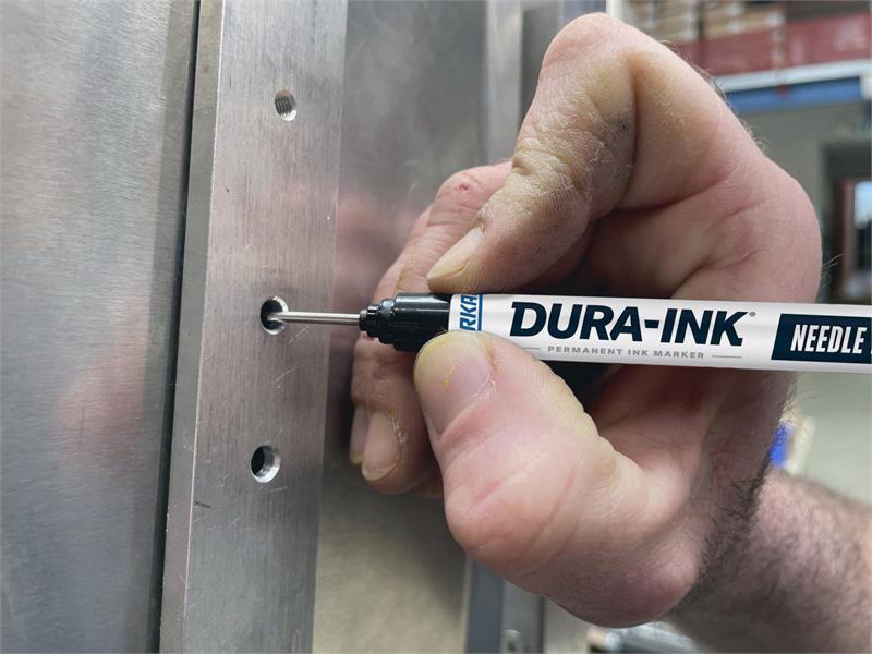 DURA-INK Needle Nose Long Reach Ink Marker - Black