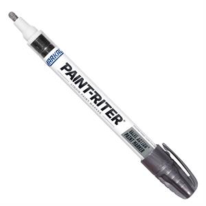 Markal Paint Riter Valve Action, No-Roll Cap and Pocket Clip