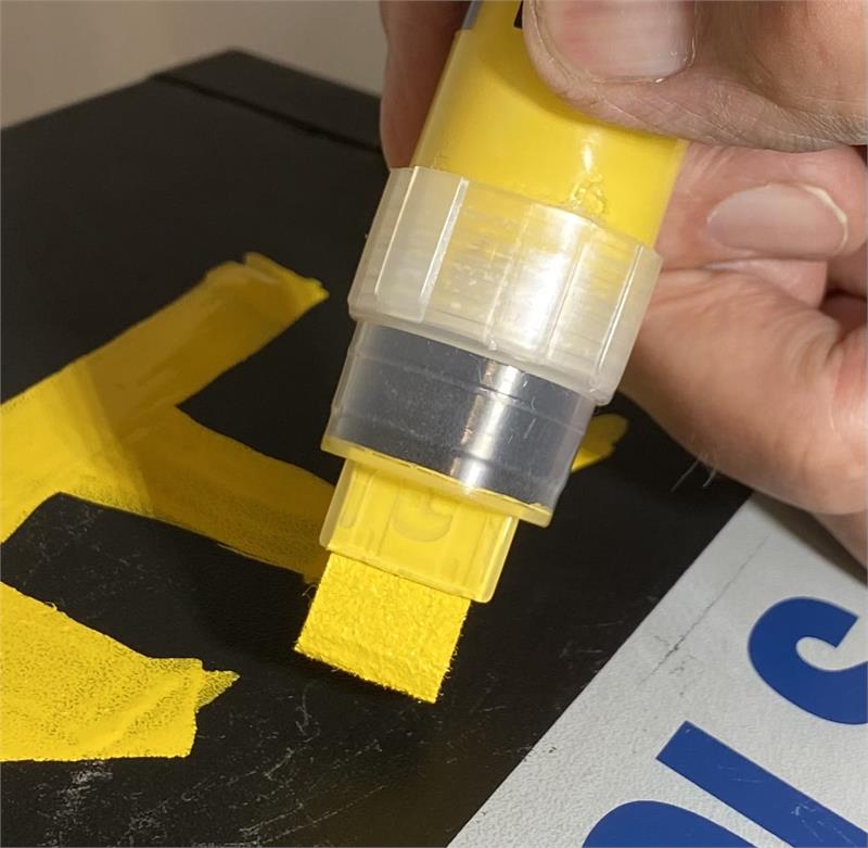 Jumbo MPD Markers, 5/8" Chisel Tip, 20 Year Plus UV Resistant Paint