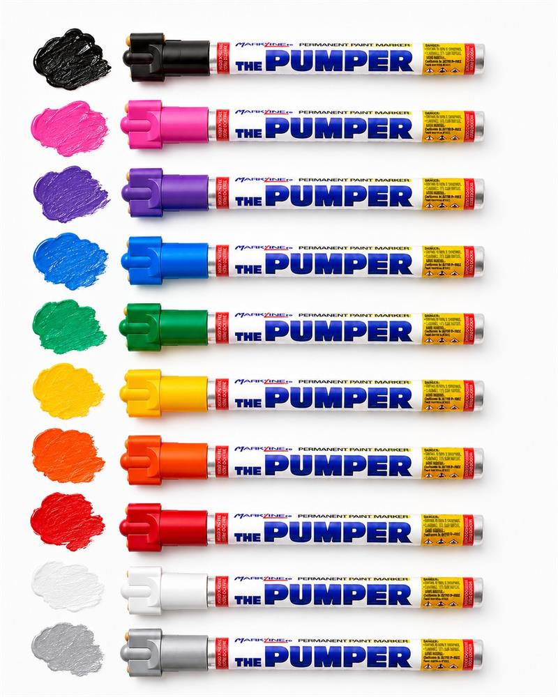 Heavy Duty Industrial Marker|The Pumper Heavy Duty Paint Pen