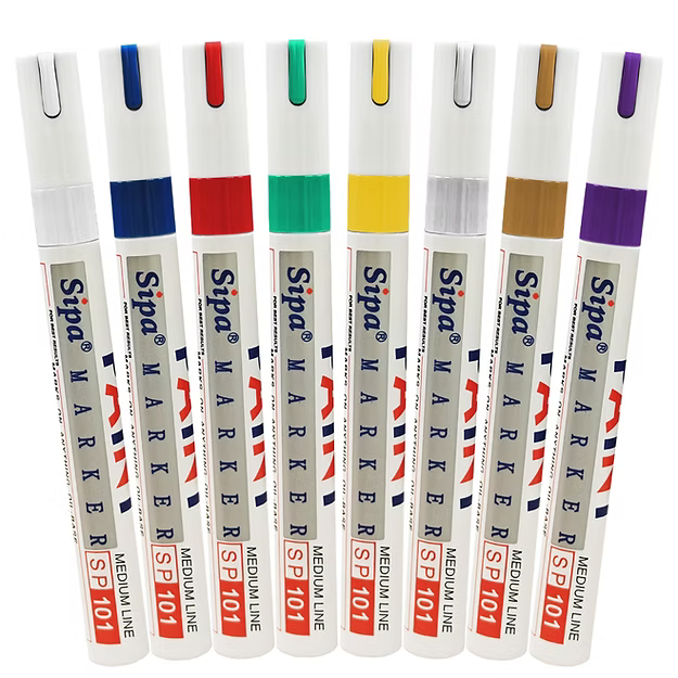 Sipa SP 101 Permanent Low Cost Paint Marker For Industrial, Home or Hobby Use