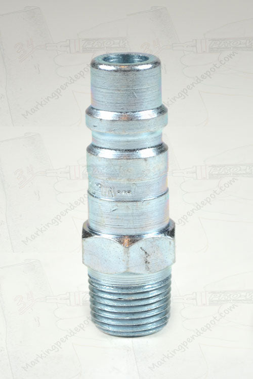 Milton H Style Male Plug, 3/8" npt