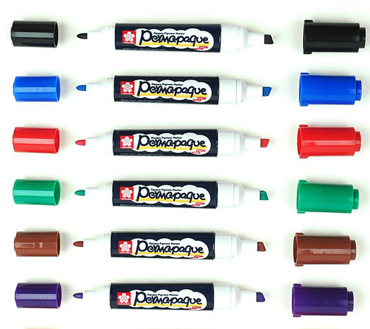 Permapaque Opaque Non-Toxic Water Based Permanent Paint Marker For Plastics
