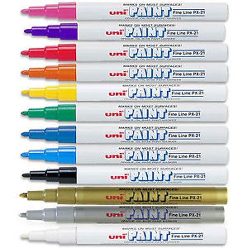 Unipaint PX 21 Fine Point Oil Based Paint Marker