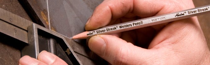 Markal or Verithin Welding Pencil-Visible thru helmet Pack of 12