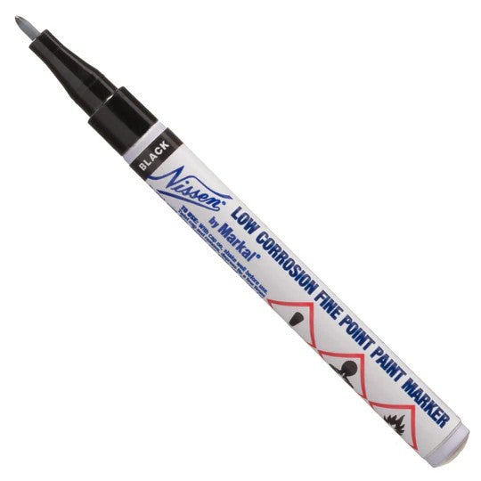 Nissen Low Corrosion Fine Point Paint Marker - Sold in cases of 48 markers