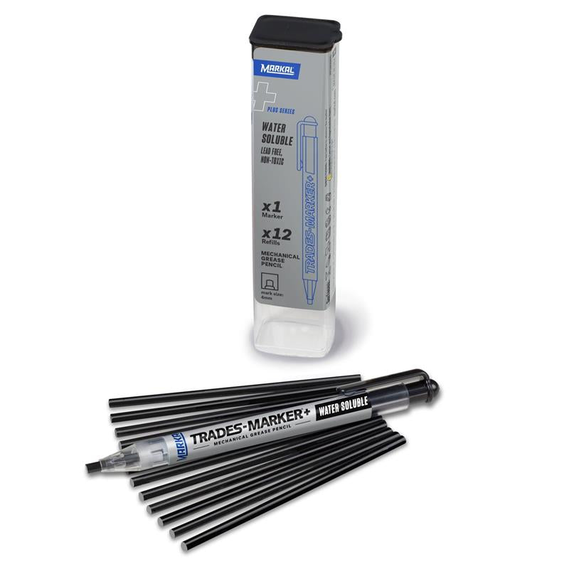 Markal Trades-Marker Water Soluble Refillable All-Surface Marker
