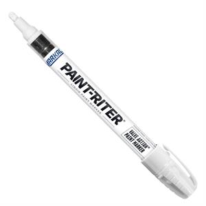 Markal Paint Riter Valve Action, No-Roll Cap and Pocket Clip