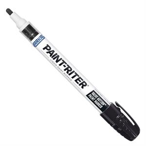 Markal Paint Riter Valve Action, No-Roll Cap and Pocket Clip