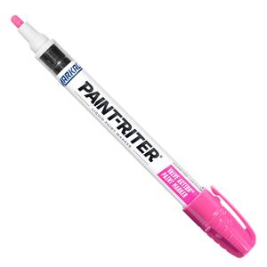 Markal Paint Riter Valve Action, No-Roll Cap and Pocket Clip