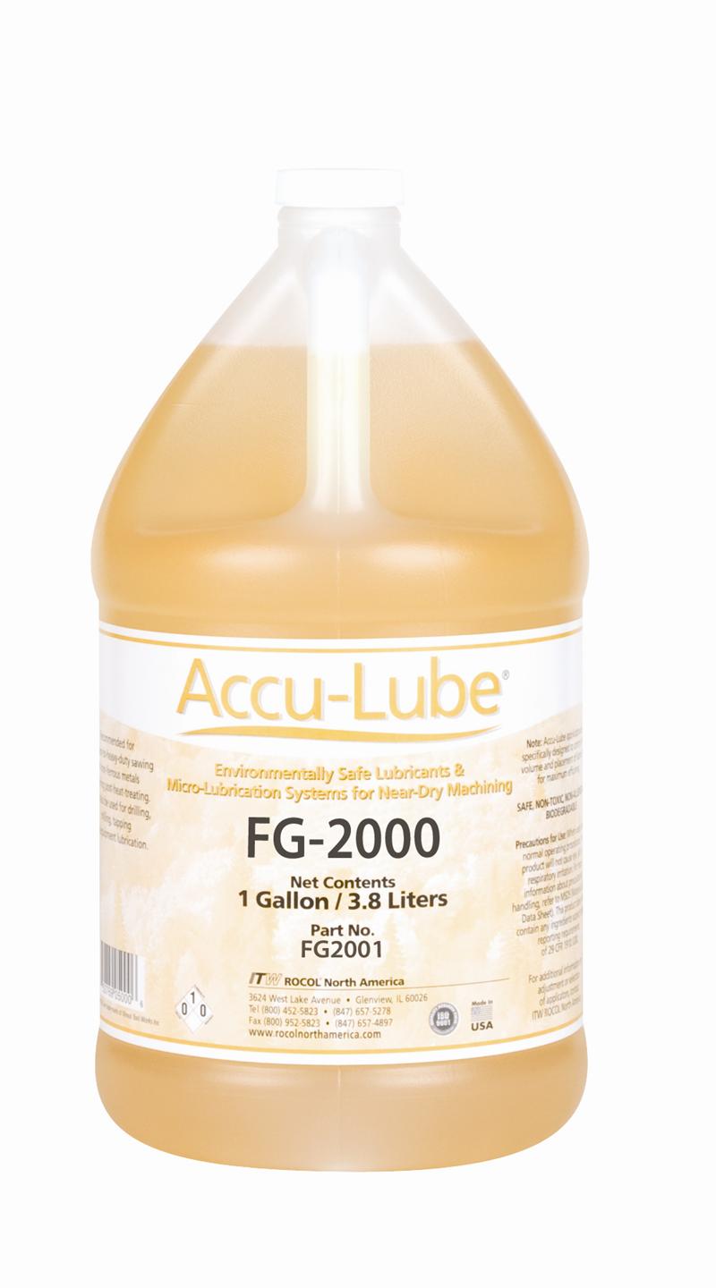 FG2001, Acculube Food Grade Lubricant, One Gallon