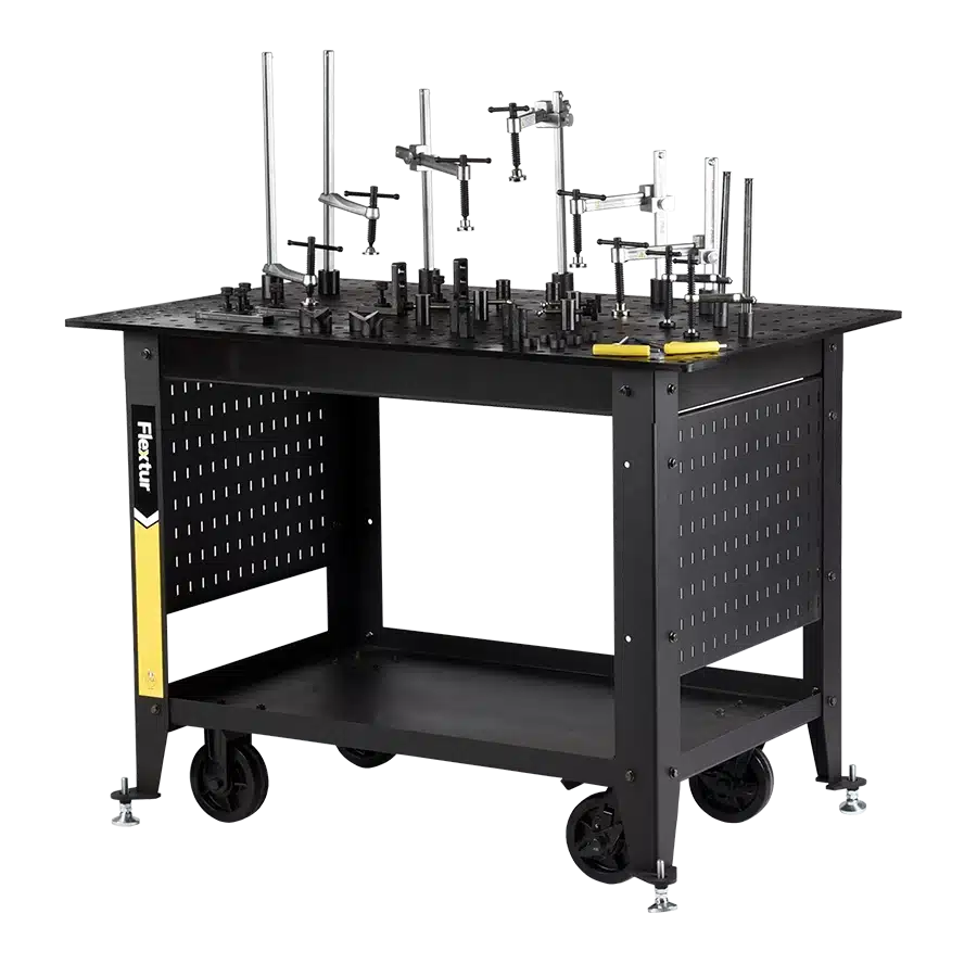Made In USA Portable Welding Cart With 40 Piece Tooling Kit