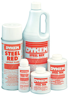 Dykem RED AND BLUE Layout Fluids - CALL TO CONFIRM AVAILABILITY