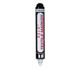 Dalo Textile and Fabric Markers, Metal Tip With Metal Ring