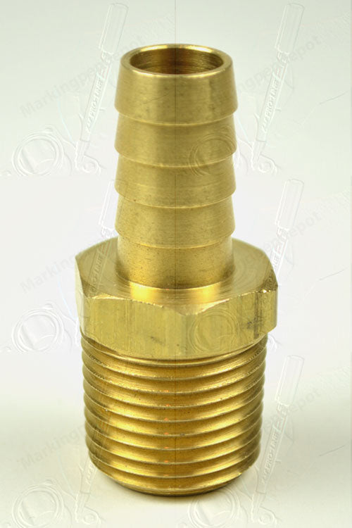 Milton 604-1 Brass Hose End