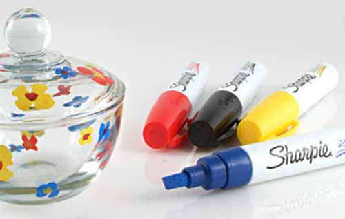 Non Toxic Rated, Sharpie Bold Chisel Tip Permanent Oil Based Paint Marker