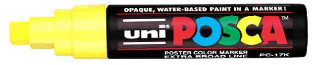 Posca PC17 Windshield Marker
