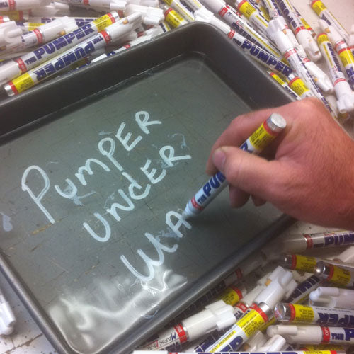 11 Colors. Extreme Duty! The Pumper Heavy Duty Industrial Paint Marker Cold Weather, Rough Surfaces
