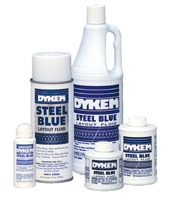 Dykem RED AND BLUE Aerosol Layout Fluids