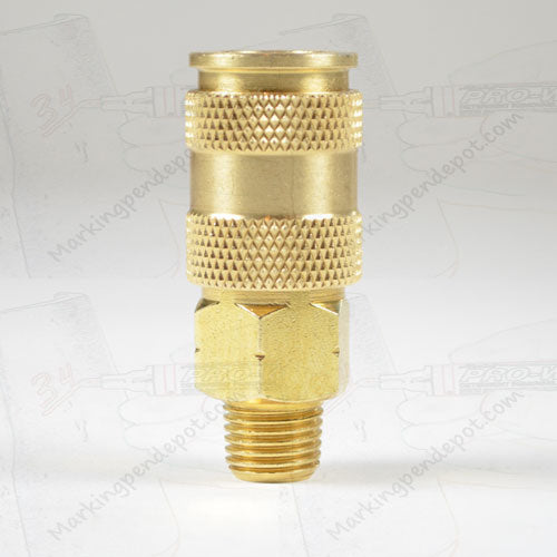 Milton V Style 1/4" Male Coupler